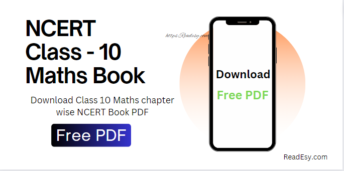 NCERT class 10 maths book pdf